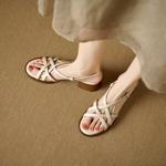 Elevate Elegance: Exquisite Handcrafted Genuine Leather Women's Shoes(EdidoL1292)