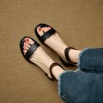 Exquisite Handcrafted Leather Women's Shoes: Luxury, Elegance, and Quality Craftsmanship(EdidoL1307)