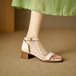 Elegant Handcrafted Leather Women's Shoes: Luxury Redefined(EdidoL1306)