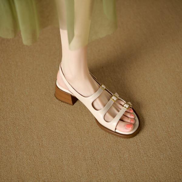 Handcrafted Luxury Leather Shoes for Elegant Women(EdidoL1290)