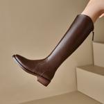 Handcrafted Leather Women's Shoes: Luxurious Elegance(Edido7008)