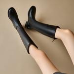 Handcrafted Leather Women's Shoes: Luxurious Elegance(Edido7008)