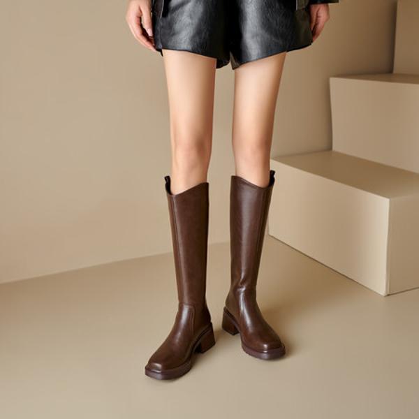 Handcrafted Genuine Leather Women's Shoes: Luxury Meets Elegance(EdidoF998)