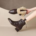 Elegant Handcrafted Genuine Leather Women's Shoes(EdidoX980)