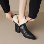 Handcrafted Genuine Leather Women's Shoes: Luxurious Elegance & Quality(EdidoX982)
