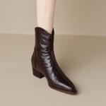Luxurious Handcrafted Leather Shoes for Elegant Women(EdidoX981)