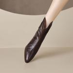 Luxurious Handcrafted Leather Shoes for Elegant Women(EdidoX981)