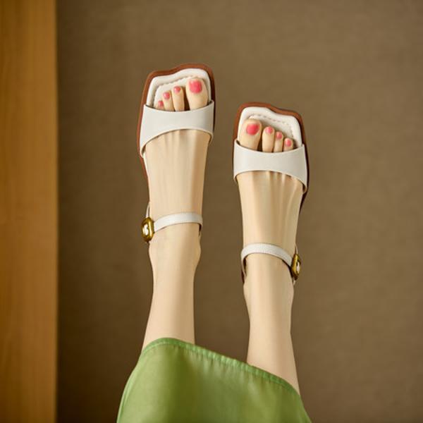 Handcrafted Luxurious Genuine Leather Women's Shoes(EdidoL1312)