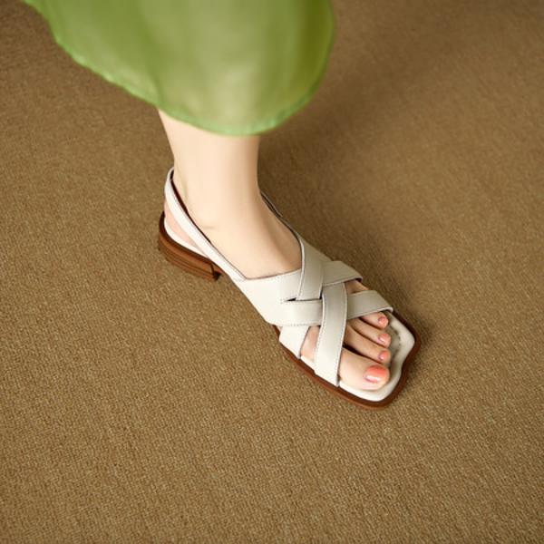 Elegant Handcrafted Genuine Leather Women's Shoes - Luxurious Craftsmanship(EdidoL1310)