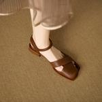 Exquisite Handcrafted Leather Women's Shoes: A Luxurious Touch of Elegance(EdidoL1311)