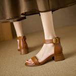 Exquisite Handcrafted Leather Women’s Shoes: Luxury, Elegance, and Quality(EdidoCL1307)