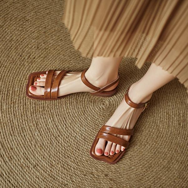 Handcrafted Genuine Leather Women's Shoes - Elegant Luxury(EdidoL1319)