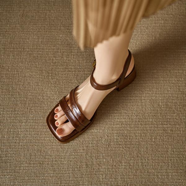 Exquisite Handcrafted Leather Women's Shoes for Elegance(EdidoL1325)