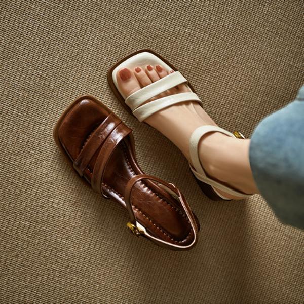 Exquisite Handcrafted Leather Women's Shoes for Elegance(EdidoL1325)