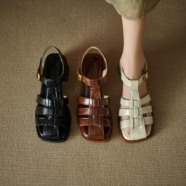 Exquisite Handmade Leather Women’s Shoes: Luxury Craftsmanship(EdidoL1335)