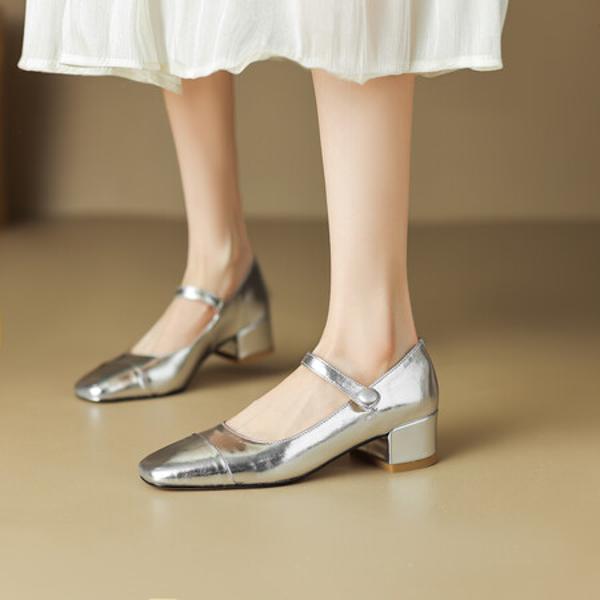 Elegant Handcrafted Genuine Leather Women's Shoes: Luxury Meets Artistry.(EdlnxD9372)