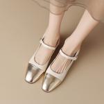 Handcrafted Genuine Leather Women's Shoes - Luxurious Elegance in Every Stitch(Edlnx9371)