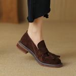 Handcrafted Leather Women's Shoes: Elegance Meets Luxury Quality(Edlnx45892)