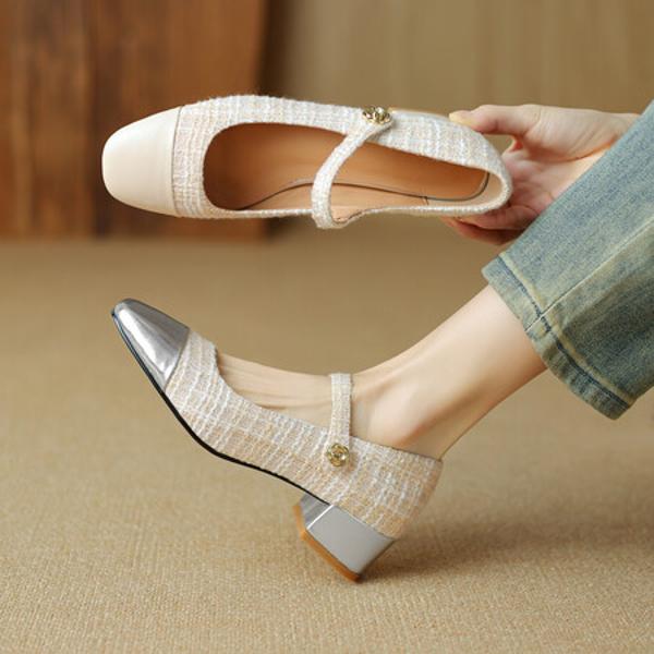 Handcrafted Luxury Leather Women's Shoes - Elegance Redefined(Edlnx9375)