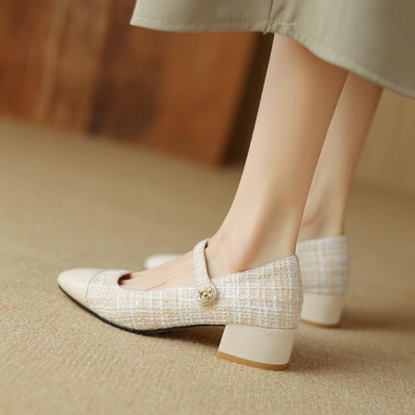 Handcrafted Luxury Leather Women's Shoes - Elegance Redefined(Edlnx9375)