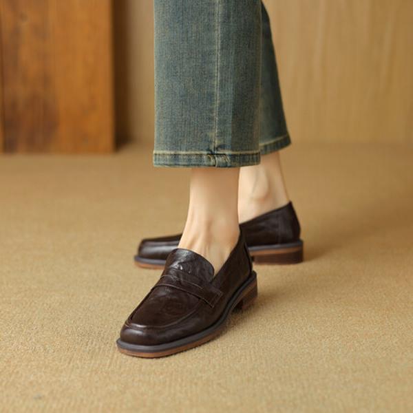 Exquisite Handcrafted Real Leather Women’s Shoes: Luxury & Elegance(Edlnx23-13)