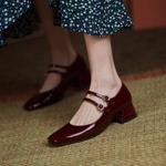 Timeless Elegance: Handcrafted Luxury Leather Women's Shoes(EdlnxF8953)