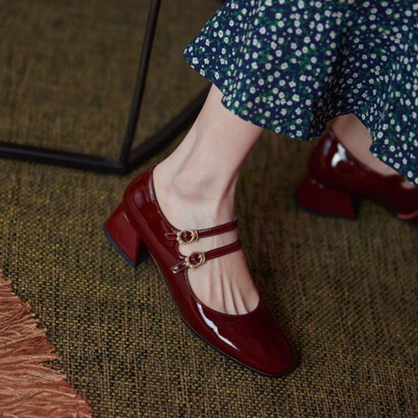 Timeless Elegance: Handcrafted Luxury Leather Women's Shoes(EdlnxF8953)