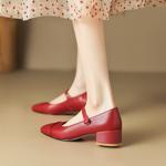 Luxurious Handmade Leather Women's Shoes: Artistry Meets Elegance(EdlnxF9372)