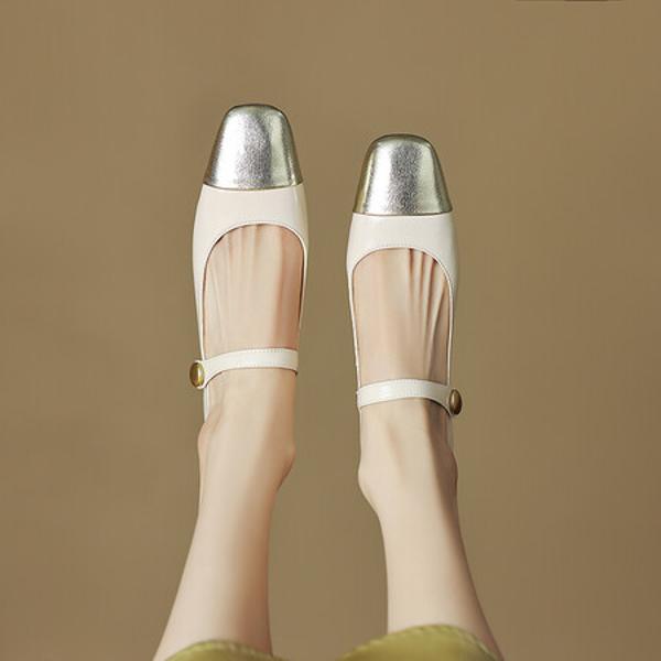 Luxurious Handmade Leather Women's Shoes: Artistry Meets Elegance(EdlnxF9372)