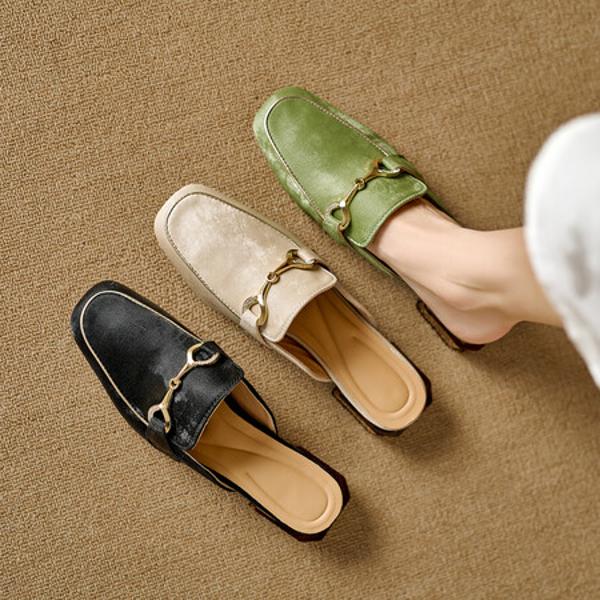 Handcrafted Luxury Leather Shoes for Elegant Women(EdlnxB3-26)