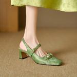 Handcrafted Luxury Leather Women's Shoes: Elegance in Every Detail(Edlnx590)