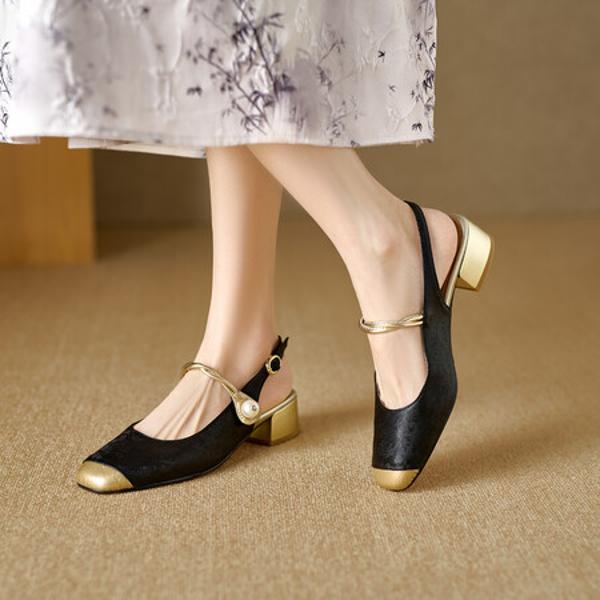 Handcrafted Luxury Leather Women’s Shoes - Elegance Redefined(Edlnx9320)