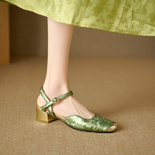 Elegant Handcrafted Genuine Leather Women's Shoes - Luxurious Quality(Edlnx9361)