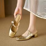 Luxurious Handcrafted Leather Women's Shoes: Elegance Meets Craftsmanship(Edlnx9366)