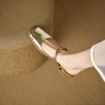 Luxurious Handcrafted Leather Women's Shoes: Elegance Meets Craftsmanship(Edlnx9366)