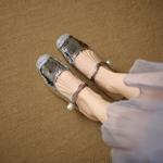 Luxurious Handcrafted Leather Women's Shoes: Elegance Meets Craftsmanship(Edlnx9366)