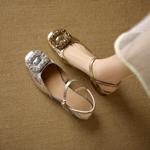 Luxurious Handcrafted Leather Women's Shoes: Artistry in Every Step(Edlnx9380)