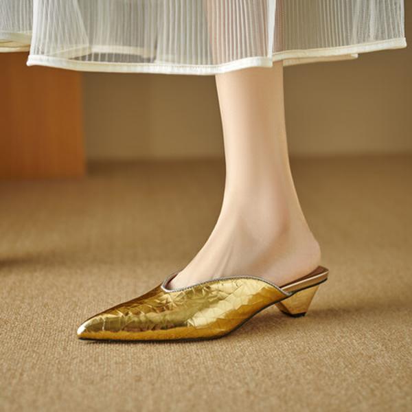 Luxurious Handcrafted Genuine Leather Women's Shoes(Edlnx206)