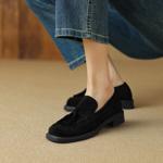 Handcrafted Luxurious Genuine Leather Women's Shoes - Elegance Redefined(EdlnxDL23-8)