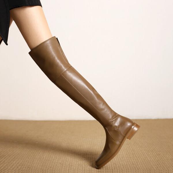 Handcrafted Leather Women's Shoes: Luxurious Craftsmanship, Elegance Redefined(Edlnx2196)