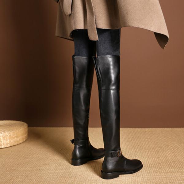 Premium Handcrafted Leather Women's Shoes: Elegance in Every Detail(Edlnx2195)