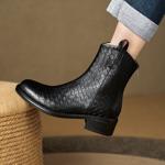 Elegant Handmade Genuine Leather Women's Shoes: Luxury Craftsmanship.(Edlnx197)