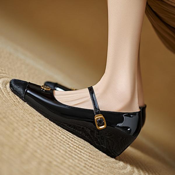 Handcrafted Luxury Leather Women's Shoes: Elegance Redefined(Edlnx7138)