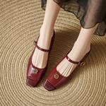 Handcrafted Luxury Leather Women's Shoes: Elegance Redefined(Edlnx7138)