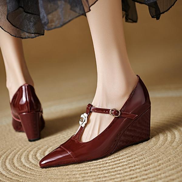 Exquisite Handcrafted Leather Women's Shoes: Elegance Redefined(Edlnx2021)