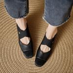 Handcrafted Luxury Leather Women’s Shoes - Timeless Elegance(Edlnx7139)