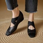 Handcrafted Premium Leather Women's Shoes: Luxury & Elegance(EdlnxD7139)