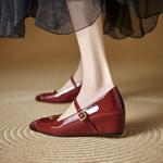 Handcrafted Genuine Leather Women's Shoes: Elegance, Luxury, and Artisan Quality(EdlnxD7138)