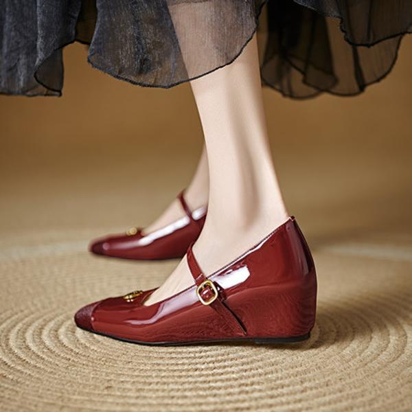 Handcrafted Genuine Leather Women's Shoes: Elegance, Luxury, and Artisan Quality(EdlnxD7138)