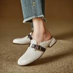 Handcrafted Leather Women's Shoes: Elegant Luxury(Edlnx501)